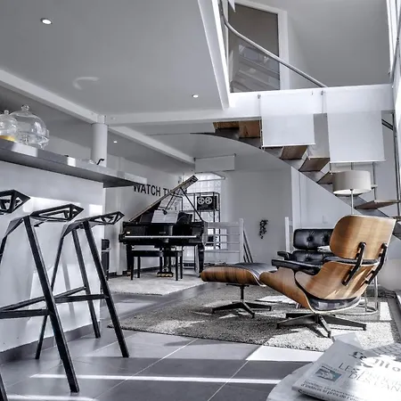 Beautiful Loft 130m2 Sun And Free Parking Ok 1m95 La Garenne-Colombes