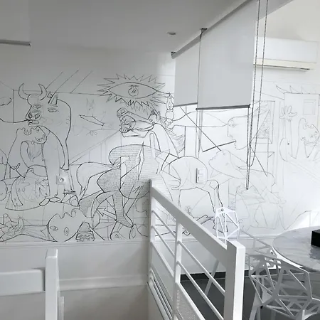 Beautiful Loft 130m2 Sun And Free Parking Ok 1m95 *