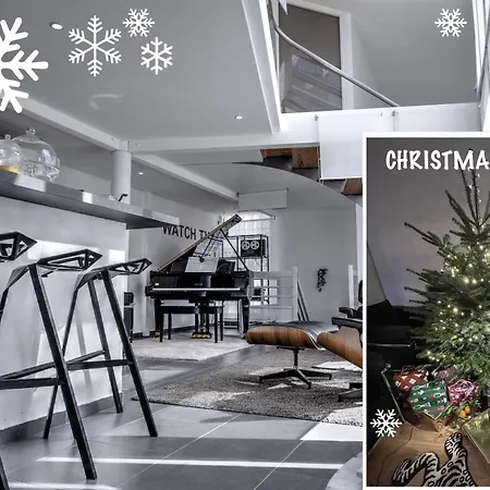 Design Loft 130M2 Sun, Parking Available Apartment